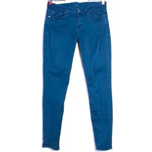 7 For All Mankind Blue Pants Jeans
